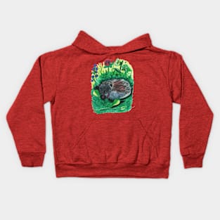 Curious Hedgehog Kids Hoodie